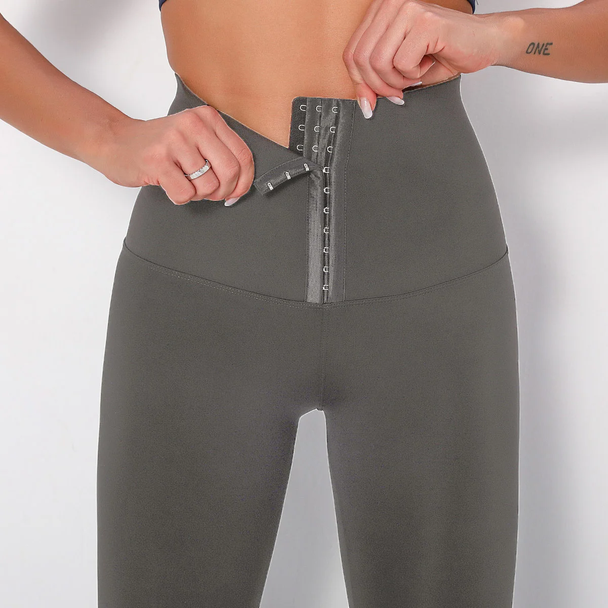

GymHUB Ultra High Waist Breasted Fitness Pants For Women