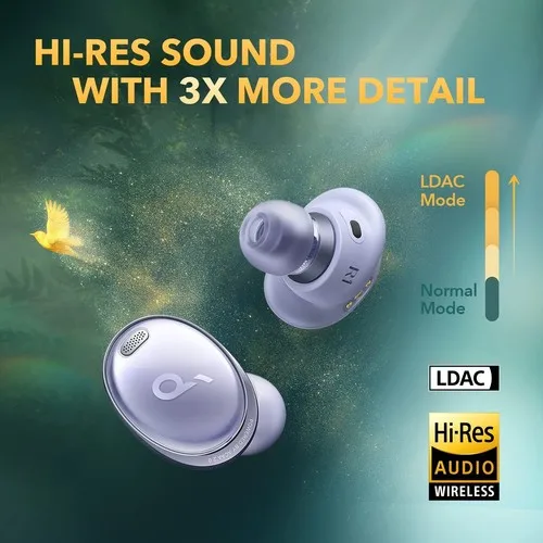 

Anker SoundCore Liberty 3 Pro TWS Bluetooth 5.2 Headphones - Hybrid Active Noise Cancellation - A3952 Bluetooth Headphones