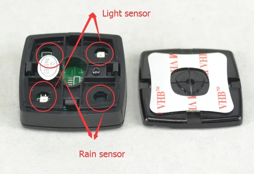 Для OEM 2 в 1 автомобильный фонарь датчик дождя универсальный стеклоочиститель и