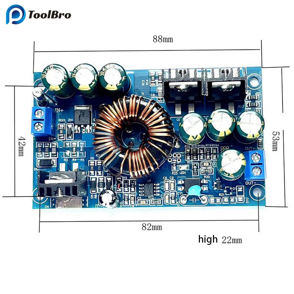 Понижающий преобразователь напряжения регулятор питания трансформатор с