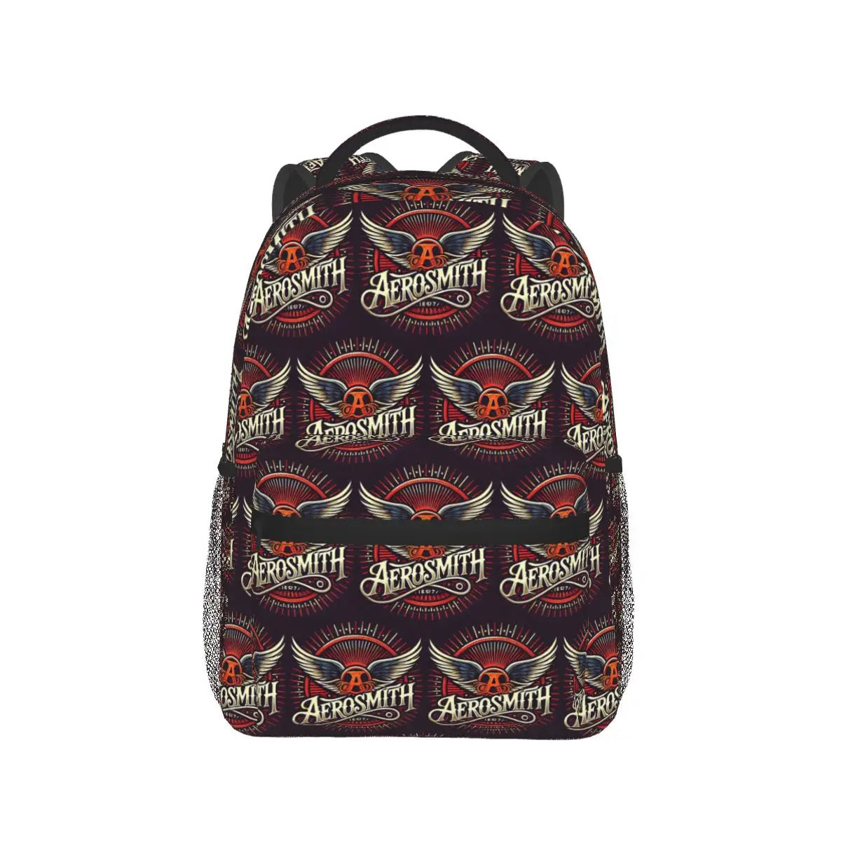 Фото Рюкзак Rock Aerosmith Band, горячая распродажа, вместительный рюкзак для мальчиков и девочек, школьная сумка, сумки на плечо для мужчин и женщин №1