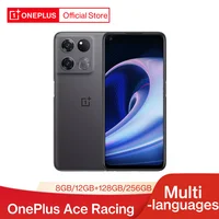 New OnePlus Ace Racing Edition Smartphones Multi languages MTK Dimensity 8100 MAX Mobile Phones 5000mAh 67W Fast Charge Android
