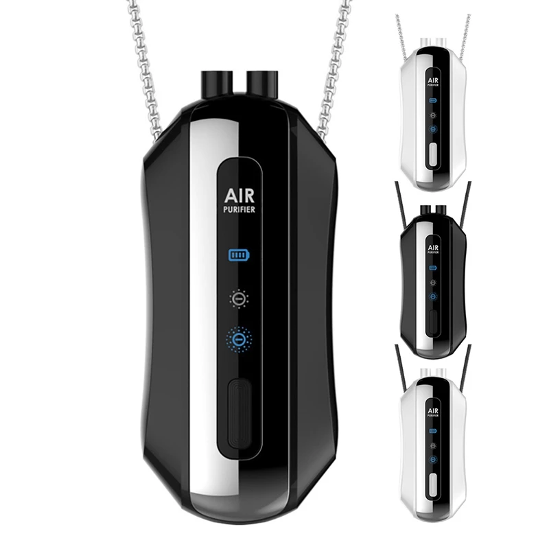 

HOT!160 Million Negative Ion Air Purifier Personal Wearable Mini Portable 700MAH Hanging Neck Air Purifier