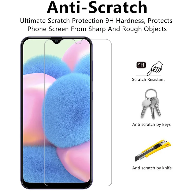 Защитное закаленное стекло для samsung a30 a30s a40 a40s a50 a50s защитная пленка экрана на galaxy