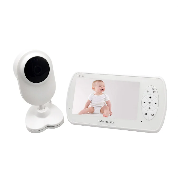 

Temperature Sensor Kids Cam Digital WiFi Wireless Monitoring 2.4ghz CCTV Camera Baby Monitor with Screen