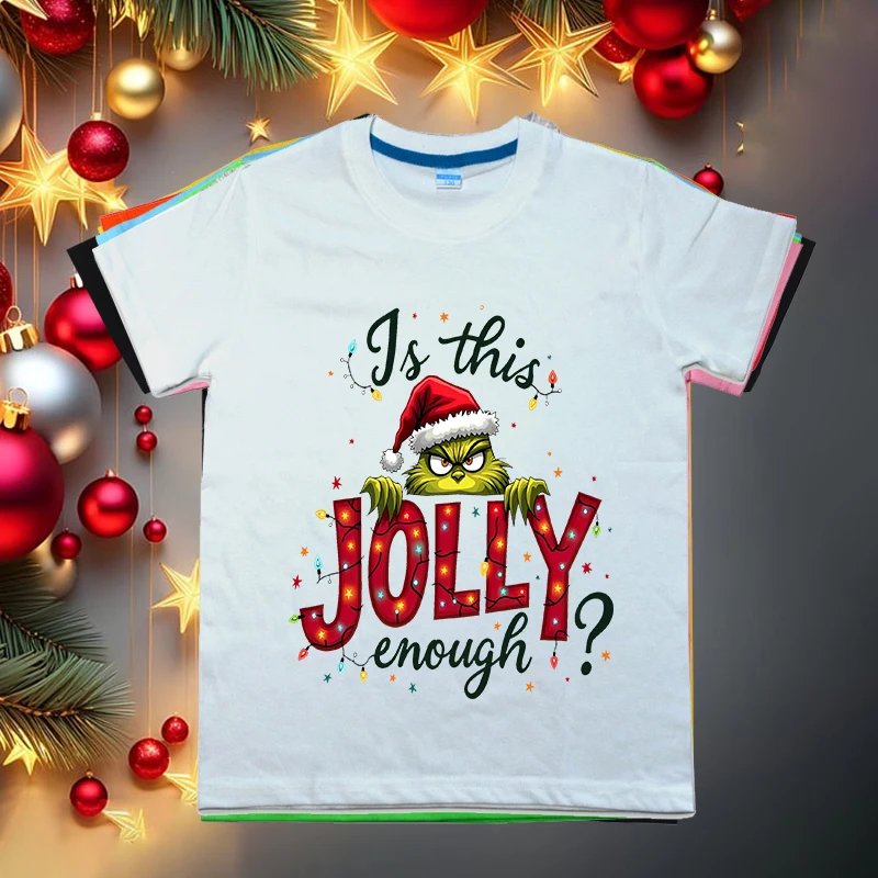 Детская хлопковая футболка с коротким рукавом