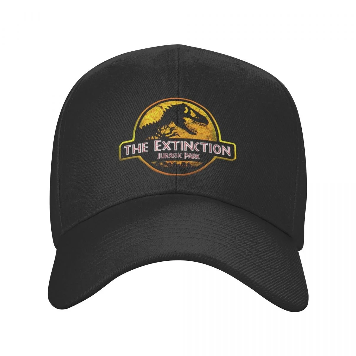 

Dinosaur World Jurassic Park Baseball Cap for Men Women Adjustable Dad Hat Outdoor Summer Snapback Hats