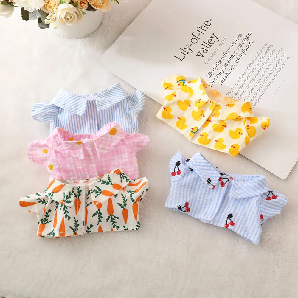 

New Fashion 20cm Doll Outfit Plush Doll's Clothes Shirt Pants Shorts Stuffed Toys Dolls Accessories Dolls Gift