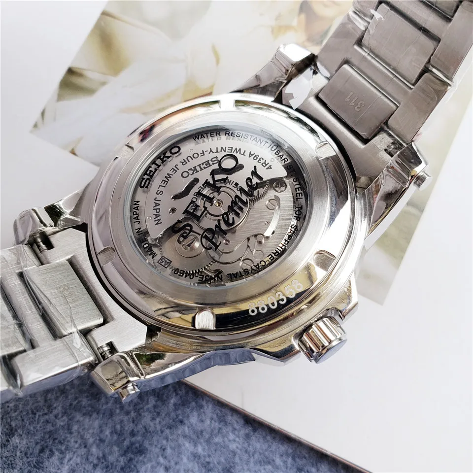 Часы Seiko No. 5 автоматические механические часы с функцией подсветки |
