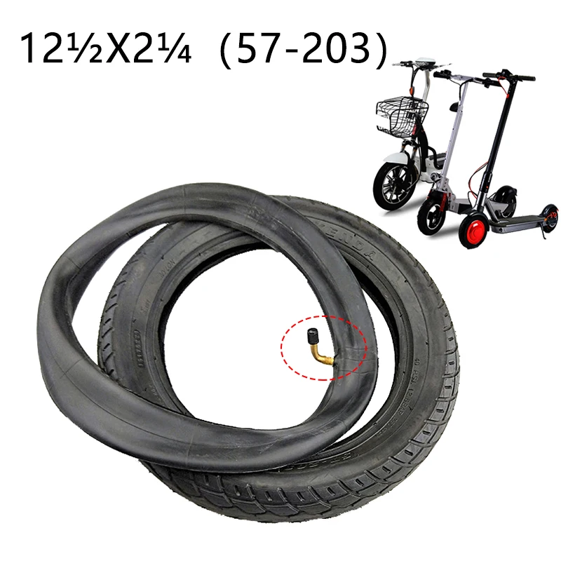 

super12 1/2 X 2 1/4 ( 47/57/62-203 )Tire fits Many Gas Electric Scooters 12 Inch tube Tire For ST1201 ST1202 e-Bike 12 1/2X2 1/4