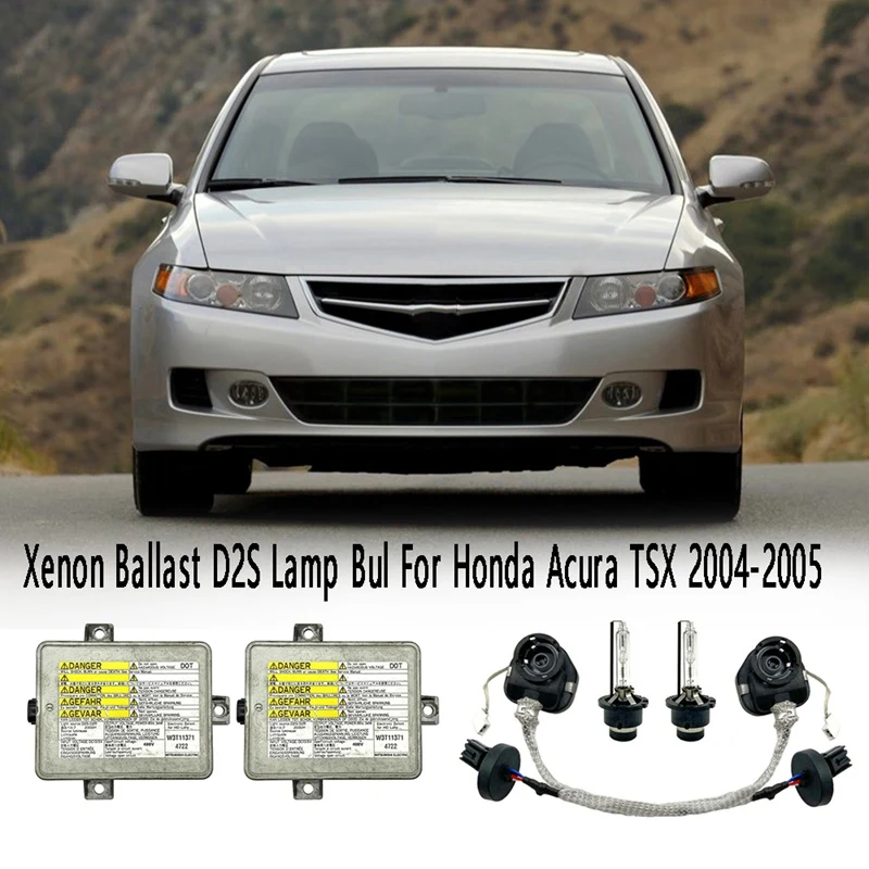 

Ксеноновый балласт с лампой D2S, Инвертор контроллера зажигания 33119-SCC-003 для Honda Acura TSX 2004-2005, 2 шт.