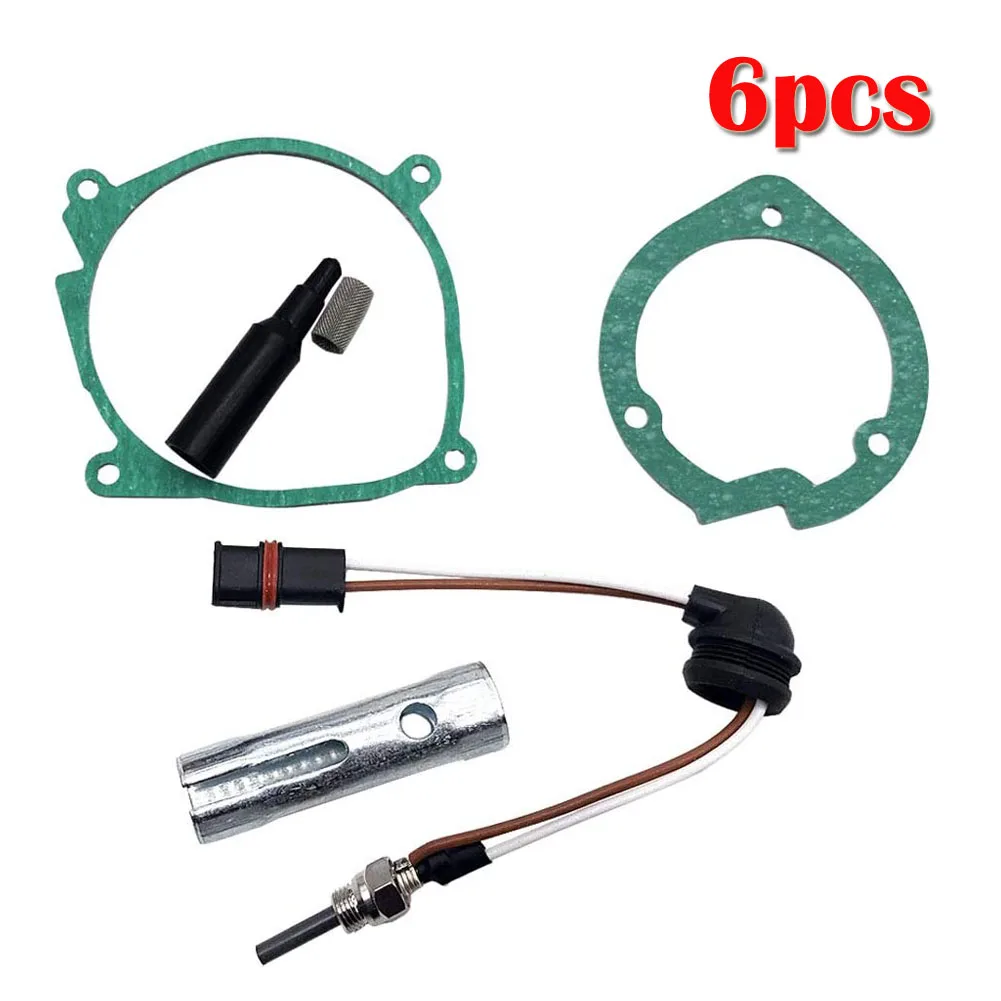 

Heater Glow Plug Repair Kit Delicate Exquisite Practical Stable Performance Parking Parts 6 Pcs Accessories Air