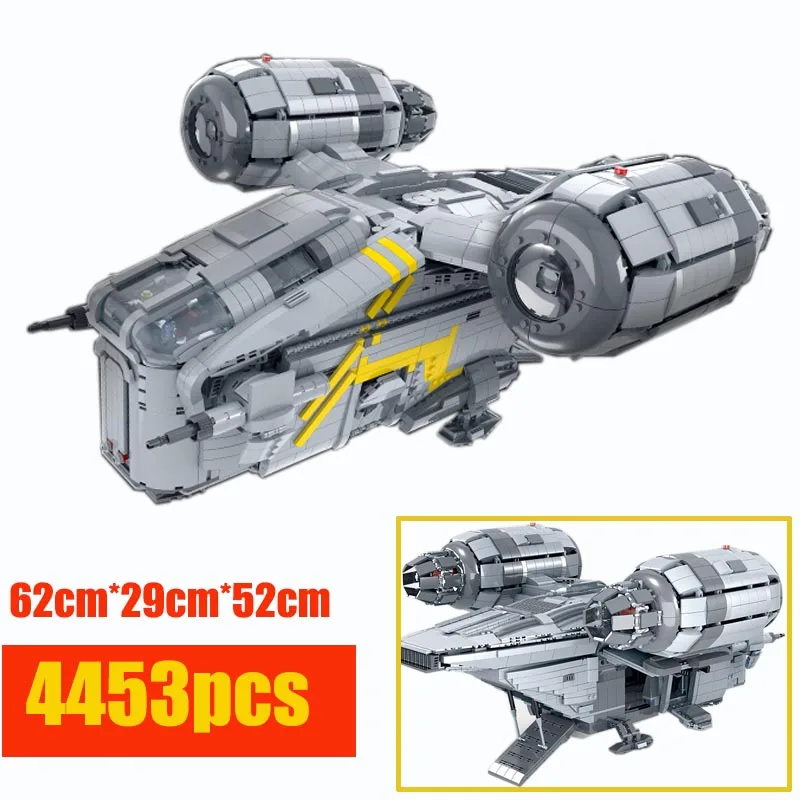 

New 4453PCS UCS Series Razored Star Space Crested Wars Model Toys Giant 75292 Building Blocks Bricks Kid Christmas Toy Gifts Kid