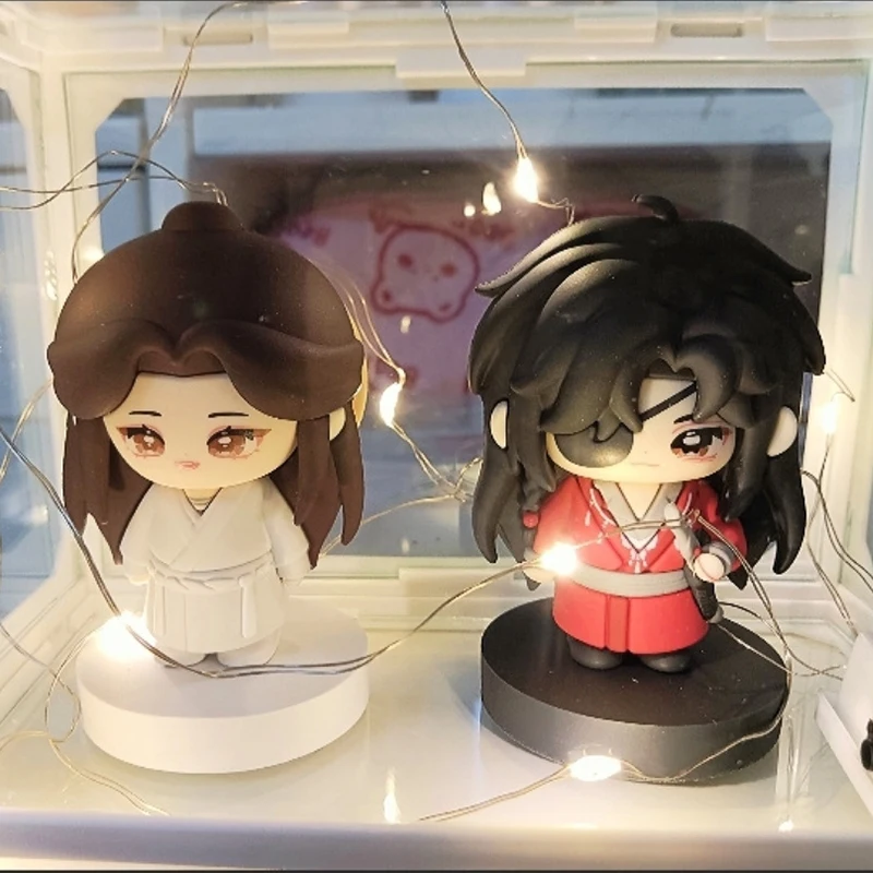 2 шт. аниме Tian Guan Ci Fu Xie Lian Hua Cheng фигурка небесного чиновника благословение ПВХ Solt