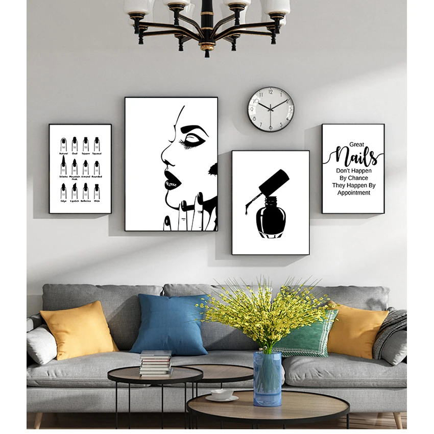 S Модульная картина печать художественная абстрактная Подарочная настенная