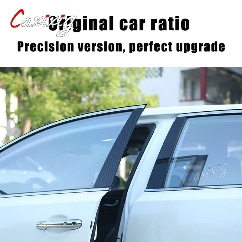 Карбоновая рамка для автомобильного окна в-колонны Honda Civic 2006-11