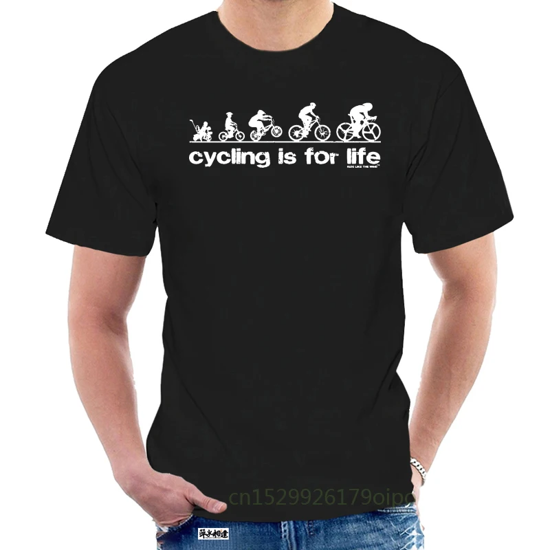 Футболка Cycler Is Life футболка для езды на велосипеде забавный подарок день рождения