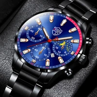 brand black fashion mens watches luxury stainless steel quartz wrist watch for men business leather calendar clock %d1%87%d0%b0%d1%81%d1%8b %d0%bc%d1%83%d0%b6%d1%81%d0%ba%d0%b8%d0%b5