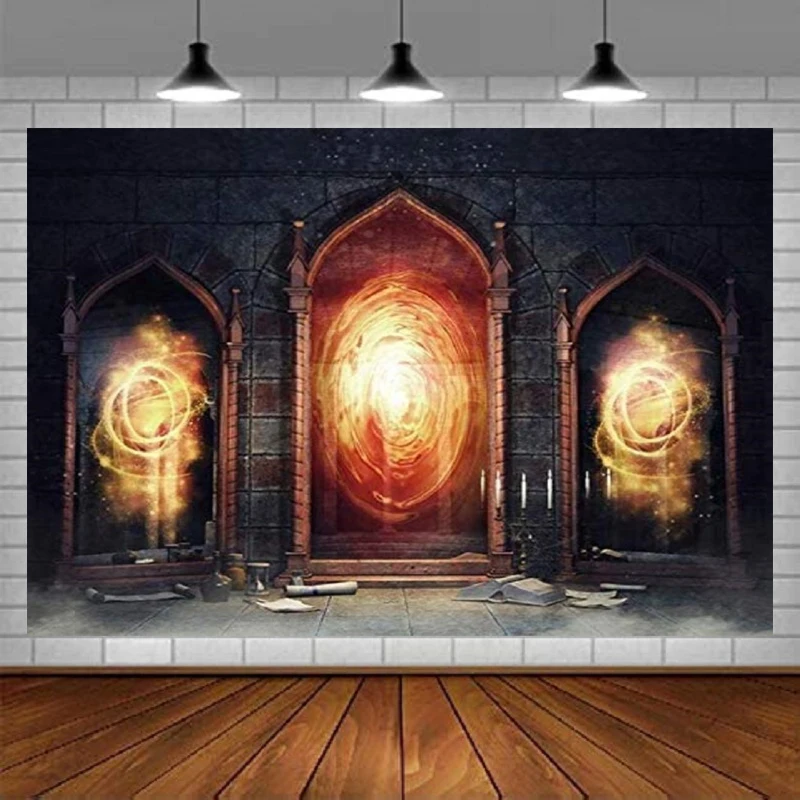 

Photography Backdrop Prison Forbidden Room Brick Wall Background Themed Party Wallpaper Photo Booth Props Banner Poster