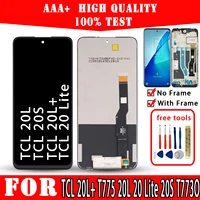 lcd for tcl 20l plus t775 20l 20 lite t774 20s t773o display premium quality touch screen replacement parts mobile phone repair