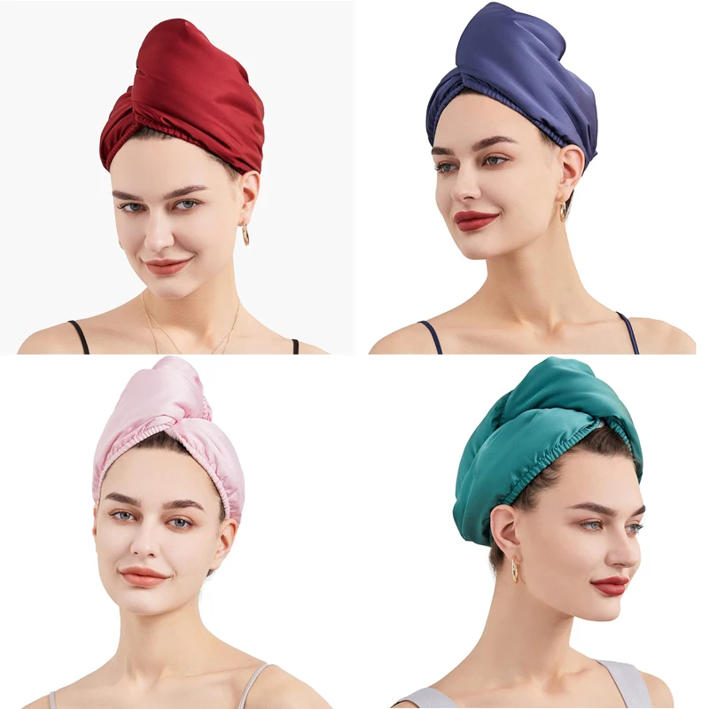 Shower Cap Coral Fleece Turban