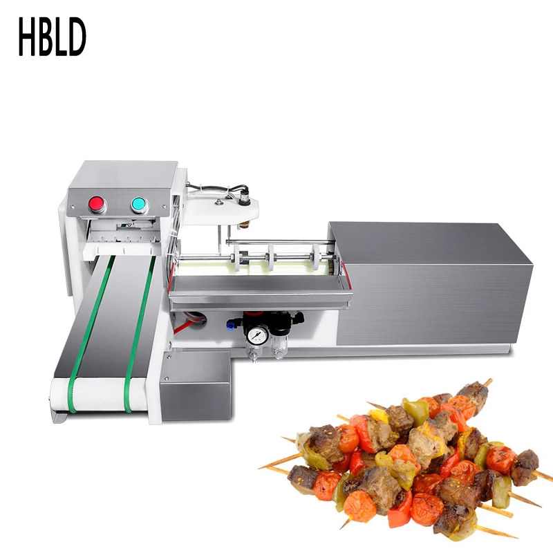 

Commercial Barbecue Lamb Skewering Machine Multifunctional Small