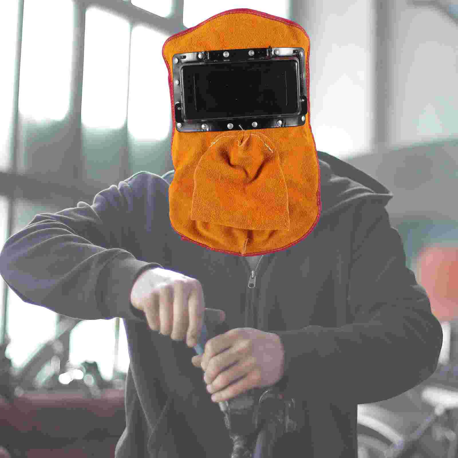 

Welding Hood Caps Adjustable Protection Mask Ordinary Work Hat Protective Man