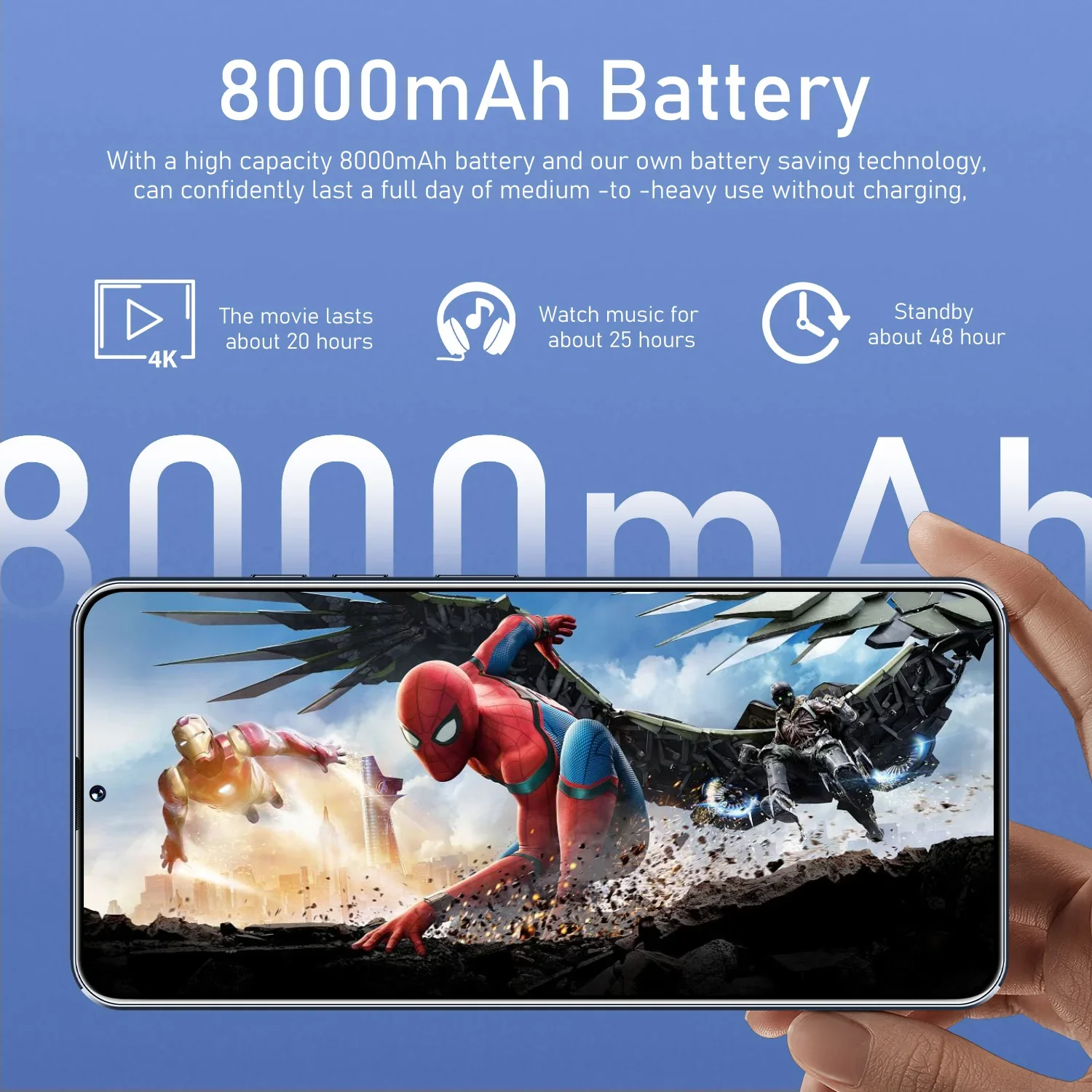 Новинка 2023, Смартфон C20pro, 16 ГБ + 1 ТБ, Сотовые Телефоны С.