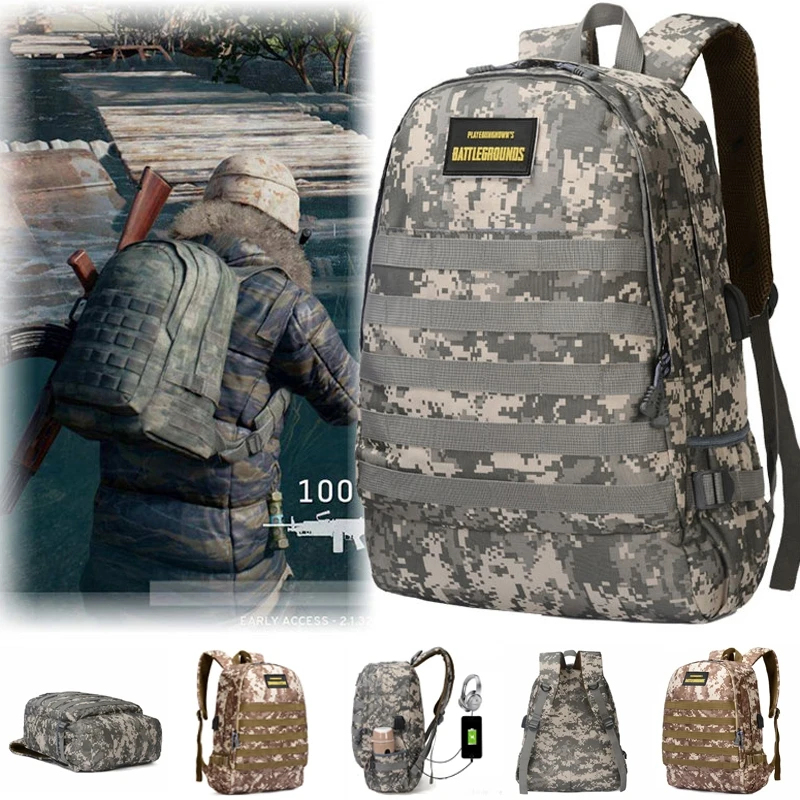 

New Jedi Survival Level 3 Bag Camouflage Outdoor Backpack Waterproof Travel Bag Laptop Backpack