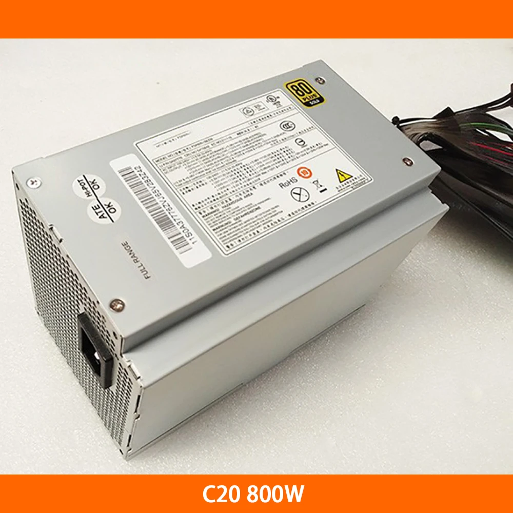 

Оригинальный блок питания для рабочей станции C20 C20X 725 Вт FSP800-09LEN 54Y8842, полностью протестирован