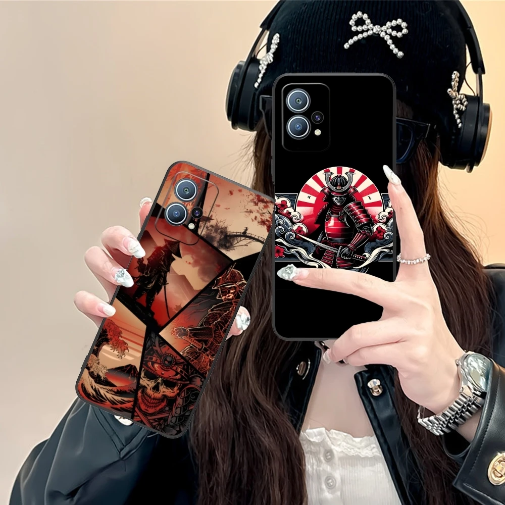 Чехол для мобильного телефона Bushido Samurai Huawei P60 P50 P40 P30 P20 P10 P9 P8 Pro Lite Plus черный мягкий