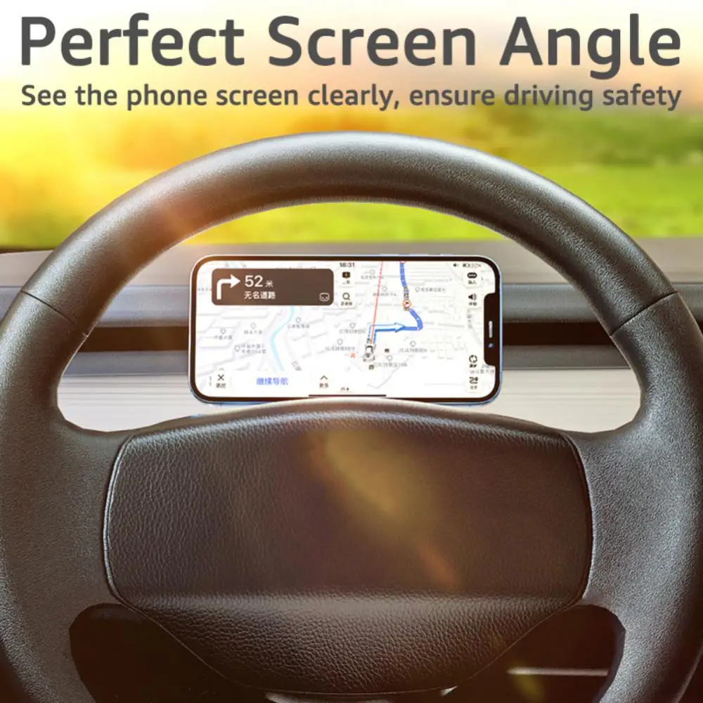 Metal Universal Smartphone Support 360 Degrees Rotating Cell Phone Stand Magnetic Gps Foldable Phone Bracket Mini