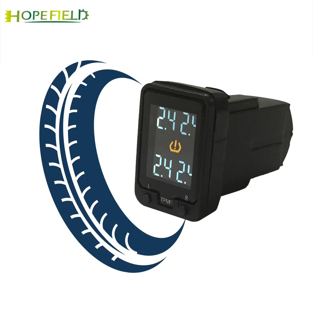 

OBD TPMS Digital Tire Pressure Monitoring Tyre air leak Alarm Device No Sensor For Toyota Camry Prado Corolla Prius 2017