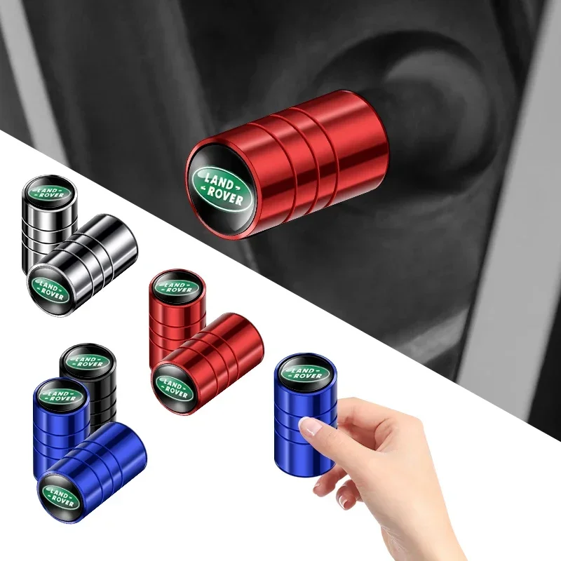 4 шт. автомобильная алюминиевая крышка клапана колеса пылезащитный чехол для