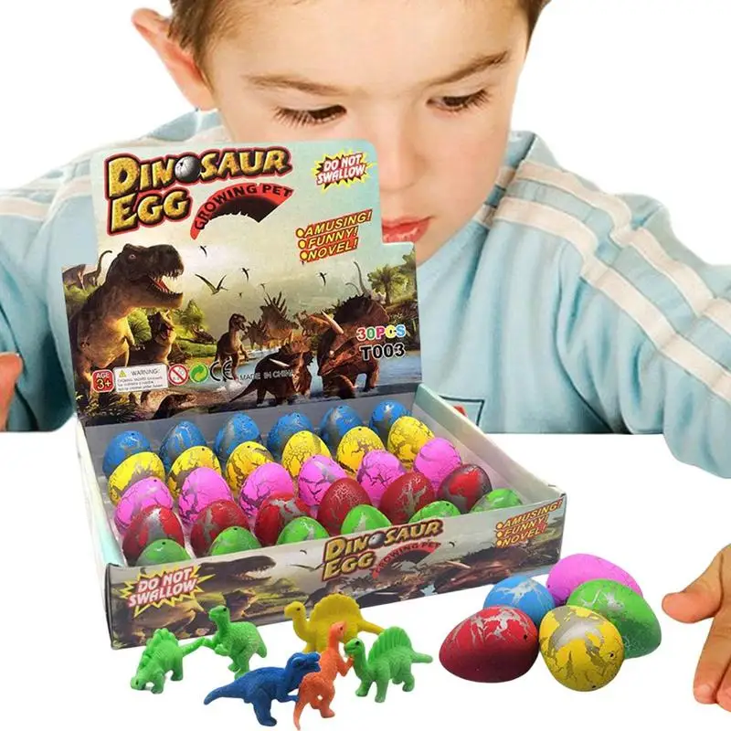 

Hatching Dinosaur Eggs Easter Grow A Dinosaur Boys Girls Assorted Color Easter Hunt Basket Stuffers Novelty Toy For Toddler