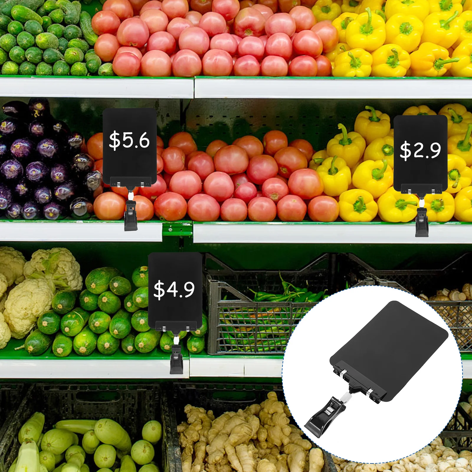 10 шт. папка для дисплея товарная ценник с фруктами офисная вывеска вешалка одежды