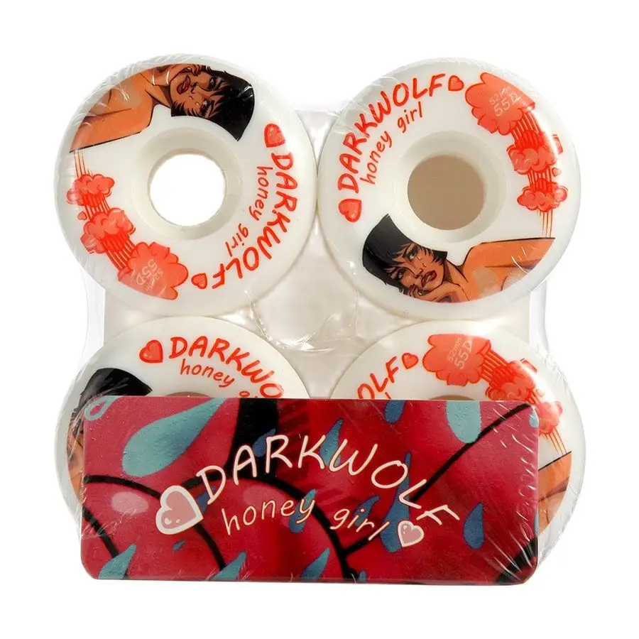 

102A 55D Hard PU Wheels Downspeed Stunt Skateboard Wheel Parts Supply 52X32MM High Rebound Skate Board Wheels 4 Piece Per Unit
