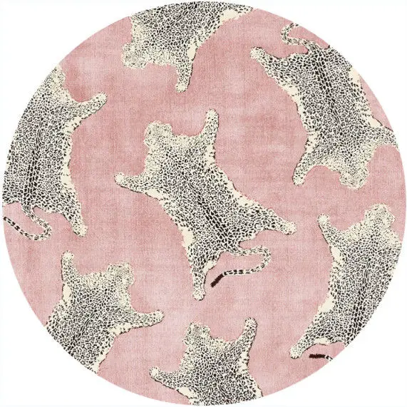 

Круглый ковер из полиэстера