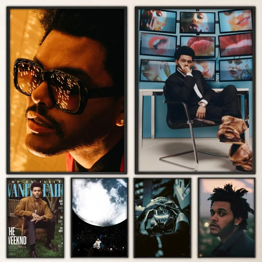 Постер Т-The W-Weeknd Singer винтажный постер принты художественная картина для дома