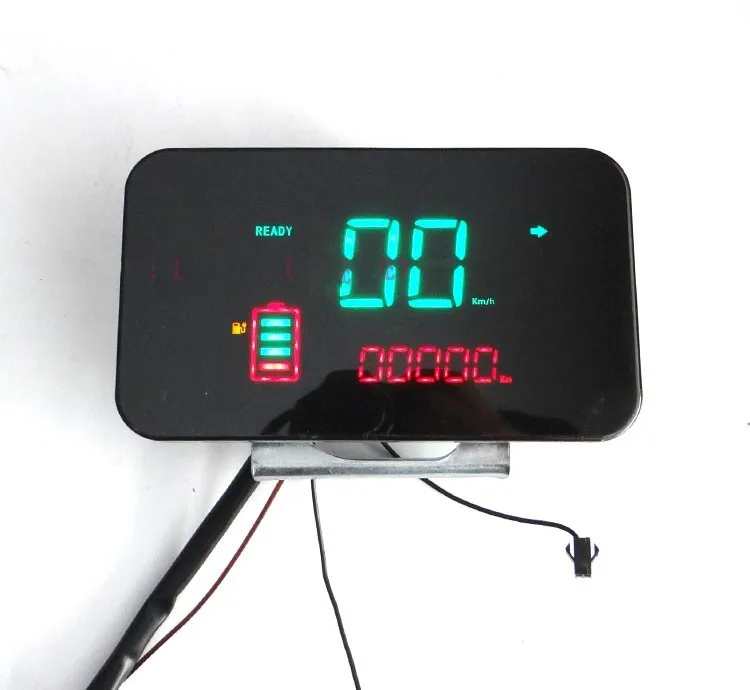 

E Bike Simple Electric Bicycle LCD Display 48V 60V 72V Electric Bicycle LCD Istrument Assembly
