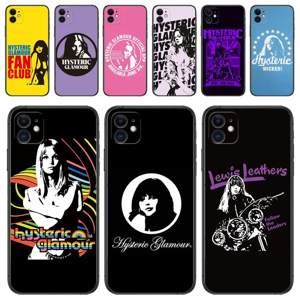

Hysteric Glamour game phone Case For IPhone 13 12 11 Pro Max Mini SE XR X XS Max 8Plus 7plus 6 6S New TPU phone Case