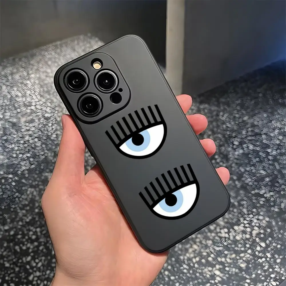 Турецкий удачный Синий чехол для телефона с изображением сглаза 15 Pro Max iphone 14 16 12