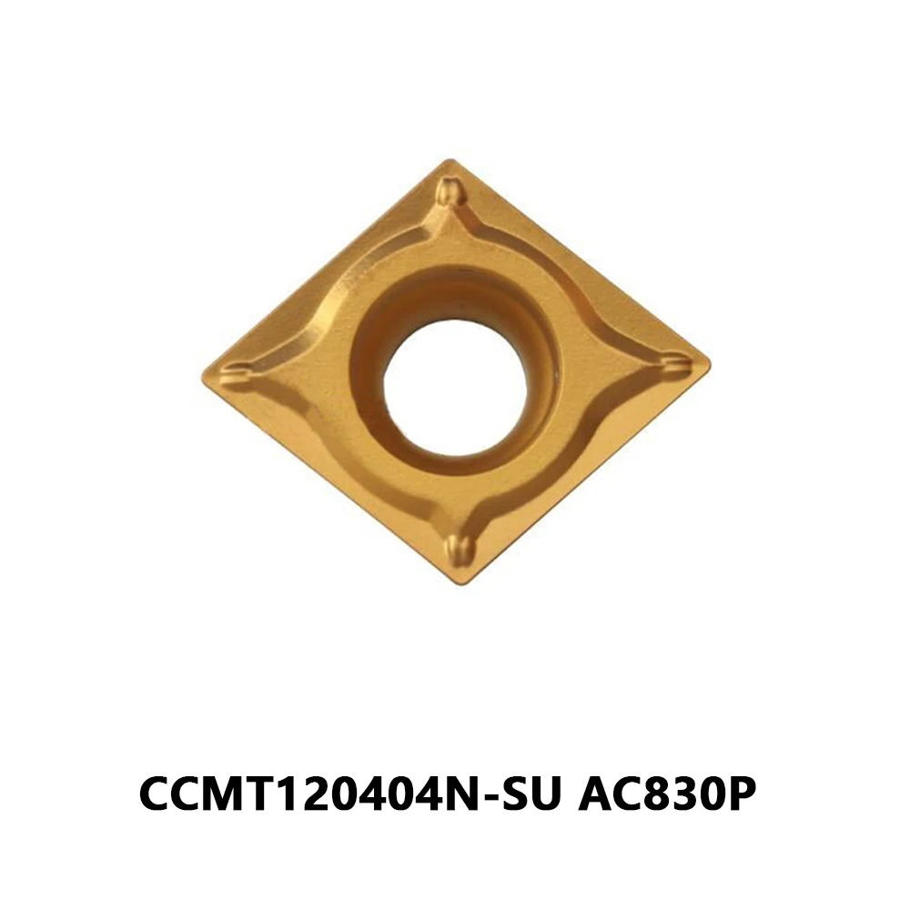 Оригинальный CCMT 09T308 CCMT09T308 CCMT09T3 08 09T308N N SU CCMT09T308N-SU AC830P 80 ° Токарные инструменты для