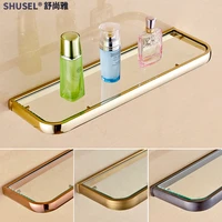 copper antique european style gold cosmetics stand rose gold storage rack bathroom bathroom storage glass table