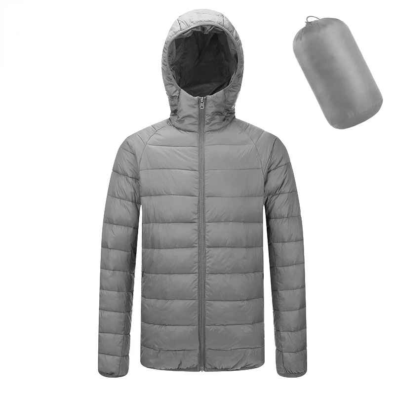 Cotton-padded Jacket Men's Winter Coat 2022 New Fashion Thin Short Hooded Jackets Male Casual Parkas Chaquetas Hombre
