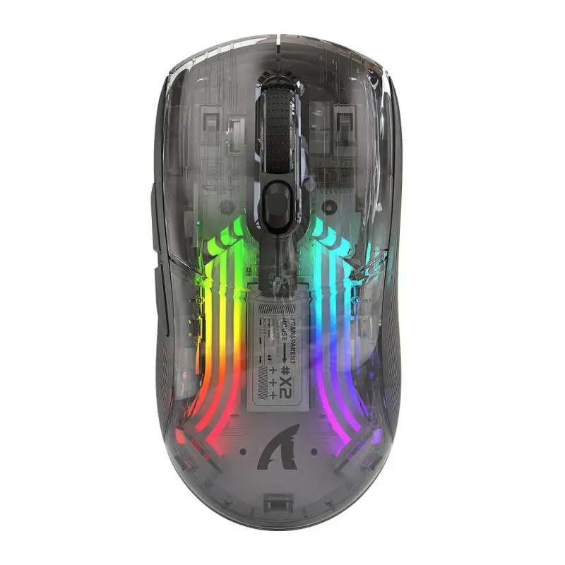 

Girls Game Electronic Competition Mouse Colorful For Laptop Pc Office Gamer Mice Luminous Wireless Bluetooth Mouse Three-mode