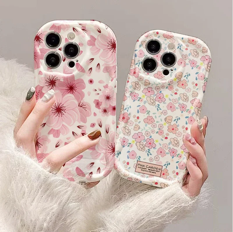 Фото Чехол INS с цветочным узором для Google PIXEL 10 9 8 7 PRO XL 8A 7A PIXEL9 PIXEL8 PIXEL8A 5G №1