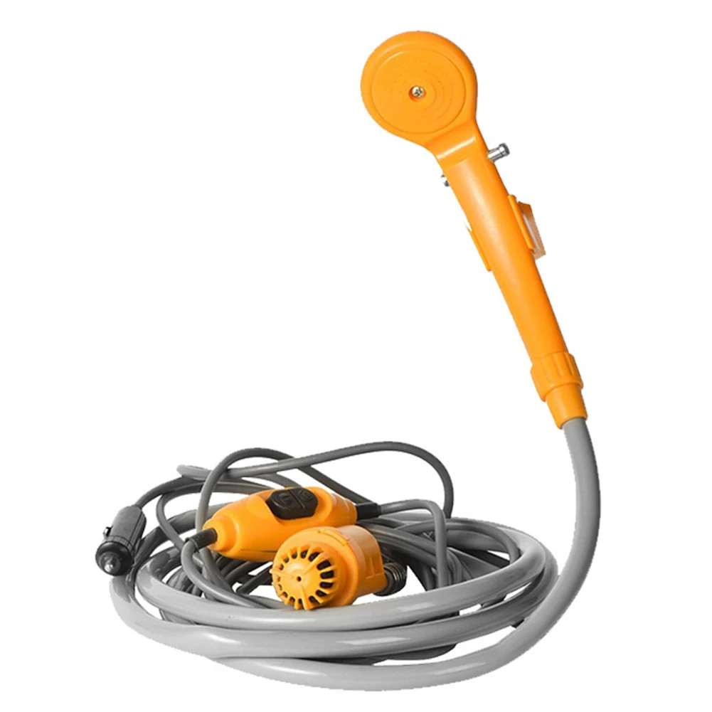 

Portable Car Shower Kit DC 12V High Pressure Pump for Outdoor Camping Travel Bathroom Hand Sprayer Watering Car Cleaning Washer