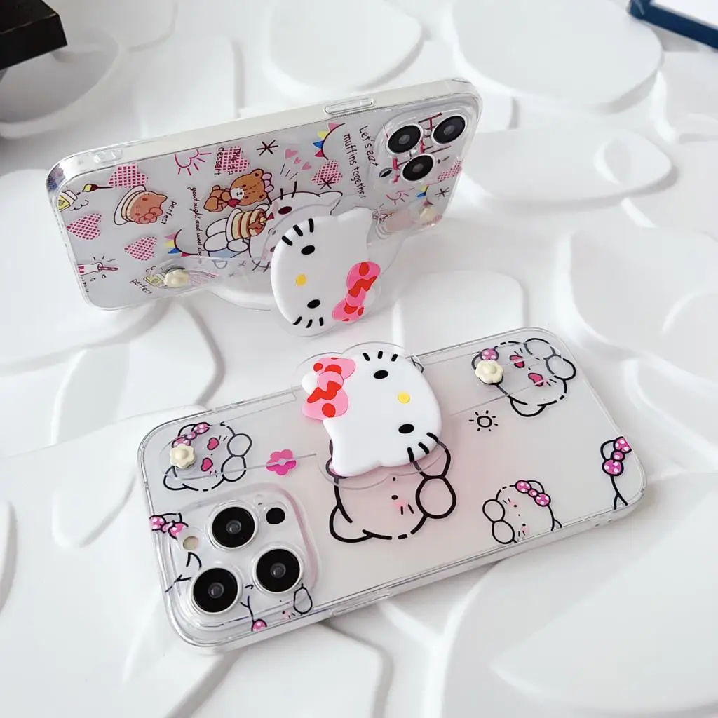 Держатель ремешка на запястье для OnePlus 6 7 8 9 10 11 Pro T R RT Hello Kitty