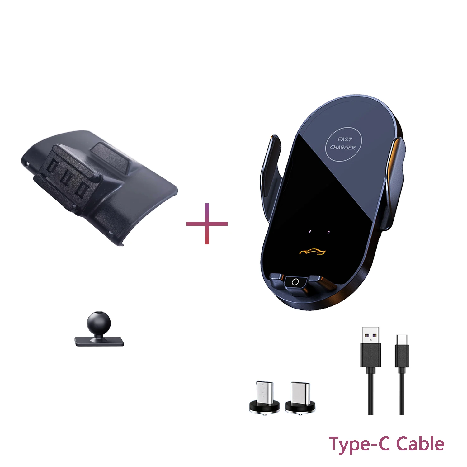 

Специальный держатель телефона для BMW 5 серии i5 G60 2024 2025 Магнитное автомобильное крепление для телефона Smart Sensing Невидимая база Автомобильные аксессуары